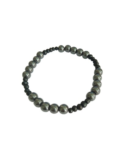 Hematite Bracelet Onyx Stone